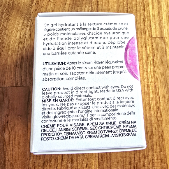 NEW! Glow Recipe Plum Plump Hyaluronic Cream 20 ml - Picture 4 of 6